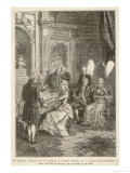 Buy Mesmers Reputation Suffers When Mlle Paradis a Blind Patient He Failed to Cure Turns Up at AllPosters.com