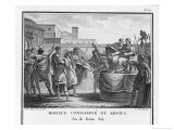 Buy Horatio Sole Survivor of the Three Defenders of Rome is Acquitted of Murdering His Sister Horatia at AllPosters.com