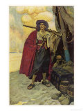 Buy The Buccaneer, as He Lives on in Legend Waiting to be Re- Enacted by Errol Flynn or Burt Lancaster at AllPosters.com