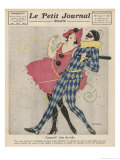 France, Carnival Characters En Fete! Giclee Print