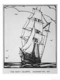 Buy Brigantine Built in Nova Scotia in 1861 at AllPosters.com