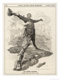 Buy Cecil Rhodes Statesman Financier Imperialist. Caricatured as a Colossus Bestriding Africa at AllPosters.com