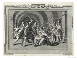 Buy Caligula is Assassinated by the Praetorian Guard at AllPosters.com