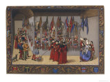 Buy Receiving the Helmets of the Competing Knights at AllPosters.com