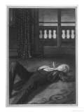 Buy Dorian Gray Lies Dead with a Knife in His Heart at AllPosters.com