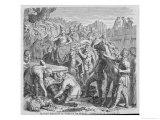 Buy The Fall of Rome Alaric after Sacking Rome Dies and is Buried in the Busento Riverbed at AllPosters.com