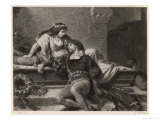 Buy Romeo and Juliet, Act V Scene III: Juliet Wakes in the Vault to Find Romeo Dead at AllPosters.com