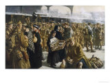 Buy British Troops Returning to France after Leave at AllPosters.com