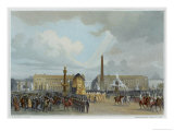 Buy The Funeral Cortege of Napoleon I Passing Through the Place de la Concorde 15 December 1840 at AllPosters.com