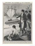 Buy Robert Fulton American Inventor Demonstrates His "Nautilus" to the French at AllPosters.com
