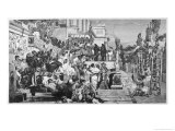 Buy The Emperor Nero Punishes Christians Who are Accused of Setting Fire to Rome at AllPosters.com
