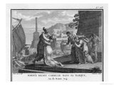 Buy Pompeius Who Has Fled to Egypt is Joined by His Wife Cornelia at AllPosters.com