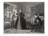 Buy Taking a Lady's Measurements in Tudor Times at AllPosters.com