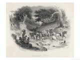 Buy Party of Slaves Being Whipped Because They Display Reluctance to Cross at AllPosters.com