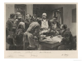 Buy The French Doctor Claude Bernard with a Group of His Colleagues Probably at the College de France at AllPosters.com