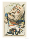 Achille-Francois Bazaine Satire of the Marshal of France Who Served in the Crimean War