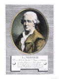 Buy Portrait of Franz Anton Mesmer Who Discovered "Animal Magnetism" or Mesmerism at AllPosters.com