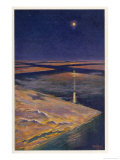 Buy Landscape on Mars Showing the Canals at AllPosters.com