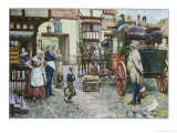 Buy David at the Inn on His Journey from Yarmouth to London at AllPosters.com