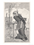 Buy Wandering Leper with Clapper to Warn People of His Approach at AllPosters.com