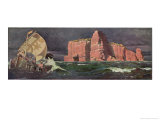 Buy Viking Raiding Party Heading for the Island of Heligoland at AllPosters.com