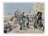 Buy Egyptian Campaign Napoleon with the Savants Contemplates the Antiquities of Egypt at AllPosters.com