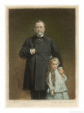 Buy Louis Pasteur French Scientist with His Grand-Daughter in 1886 at AllPosters.com