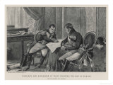 Buy Napoleon and Tsar Alexander at Tilsit Determine the Future of Europe at AllPosters.com