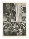 Buy The Composer Taks a Bow after the First Performance at la Scala Milano at AllPosters.com