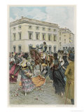 Buy Fernando VII Heir to the Spanish Throne Enters Madrid to Popular Acclaim at AllPosters.com
