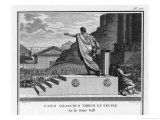 Buy Caius Gracchus is Appointed Tribune of the People at AllPosters.com