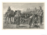 East Africa a Convoy of Captured Slaves in the Soudan