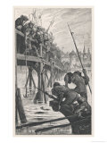 Buy Ducking a Swedish Witch to Try Her Innocence if She Drowns She's Innocent at AllPosters.com