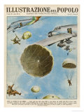 Buy Italian Troops Parachute into Western Ethiopia During Their Invasion of the Country at AllPosters.com