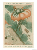 Buy Lady Aviator Wears Skirt Which Can Double as a Parachute in Emergencies at AllPosters.com