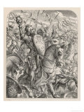 Buy Sir James Douglas Taking Bruce's Heart to the Holy Land is Diverted to Fight the Moors Near Granada at AllPosters.com
