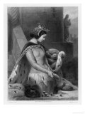 Buy Englishwoman Who Married Clovis II of Neustria Became Regent of France Mother of Three Kings Saint at AllPosters.com