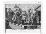 Buy Pyrrhus King of Epirus Invades Italy Landing at Tarento at AllPosters.com