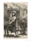 Buy Girls Working in the Brickyards, Sifting the Dust at AllPosters.com