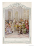 Buy Performance in an Aristocratic Home, Violin Cello Spinet and Vocalist at AllPosters.com