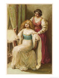 Buy Othello, Desdemona Prepares for Bed with the Help of Emilia at AllPosters.com