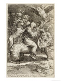 Witches Travel to the Sabbat Accompanied by a Diversity of Diabolically Ugly Creatures