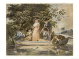 Buy Aristocrats Repair to the Countryside for Some Fishing at AllPosters.com