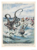 Buy This Giant Polyp was Captured by Fishermen of Portland South Australia at AllPosters.com