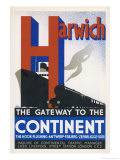 Buy Harwich the Gateway to the Continent at AllPosters.com