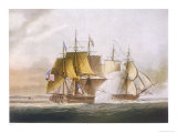 Buy Naval Combat off Boston Between Hms Shannon and the American Frigate Chesapeake at AllPosters.com