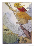 Buy Baba Yaga the Witch There She was Beating with the Pestle and Sweeping with the Besom at AllPosters.com