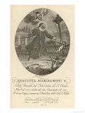 Buy Italian Nun Saint Giacinta Mariscotti is Levitated Towards a Crucifix at AllPosters.com