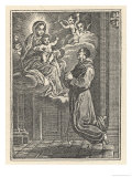 Buy When Brother Humile di Bisignano (Died 1631) Sees a Vision of the Virgin and Child He is Levitated at AllPosters.com