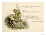 Buy A Midsummer Night's Dream, Act II Scene II: Oberon Squeezes the Flower onto Titania's Eyelids at AllPosters.com